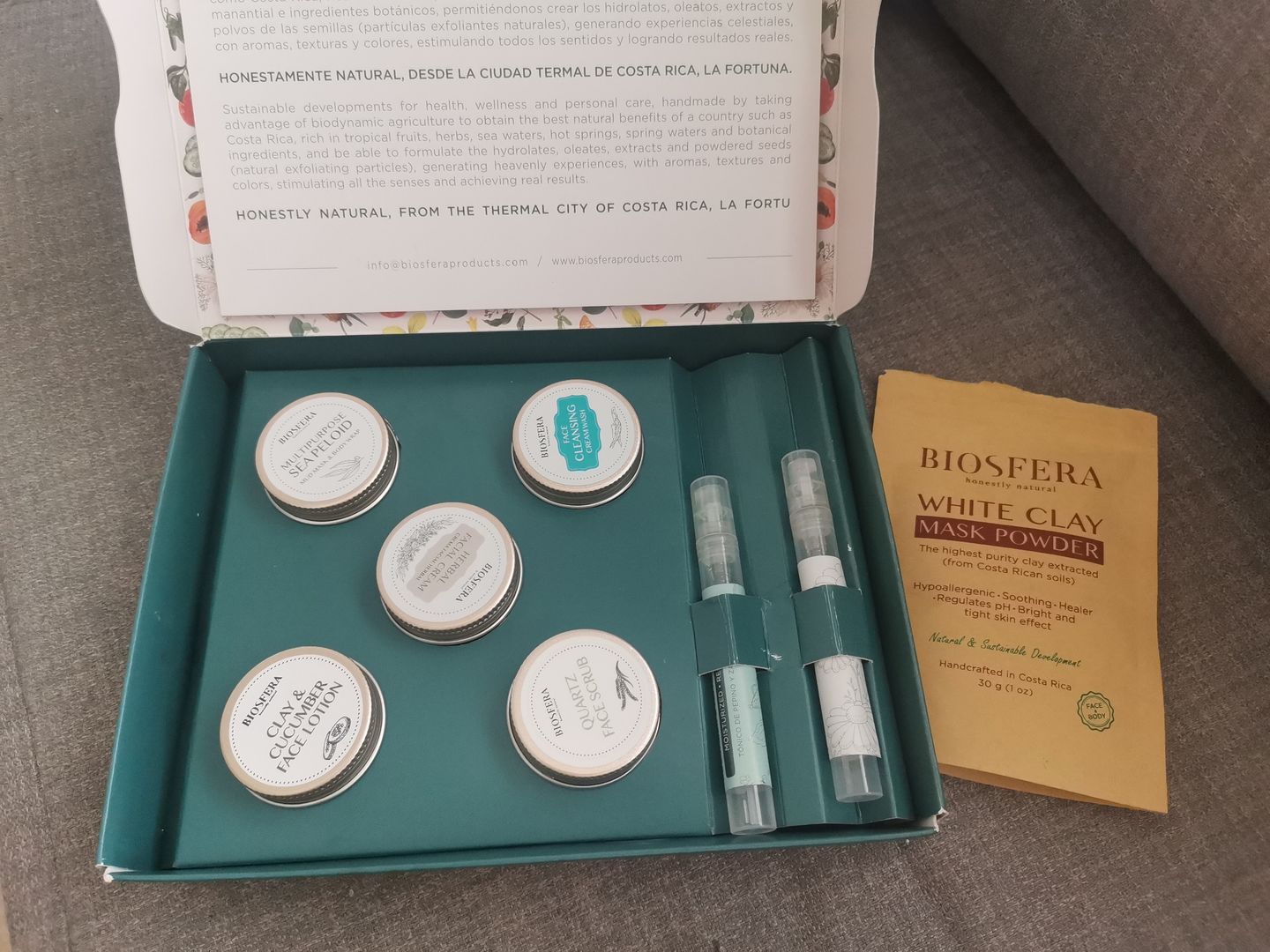 Customer photo review of Starter, Traveler Biosfera Kit