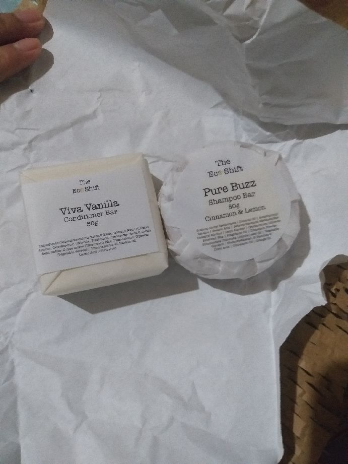 Customer photo review of Viva Vanilla | Conditioner Bar