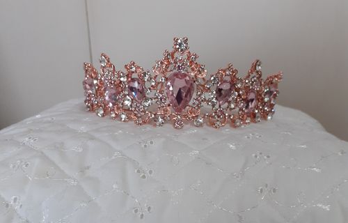 Customer photo review of Fairytale Pink Tiara
