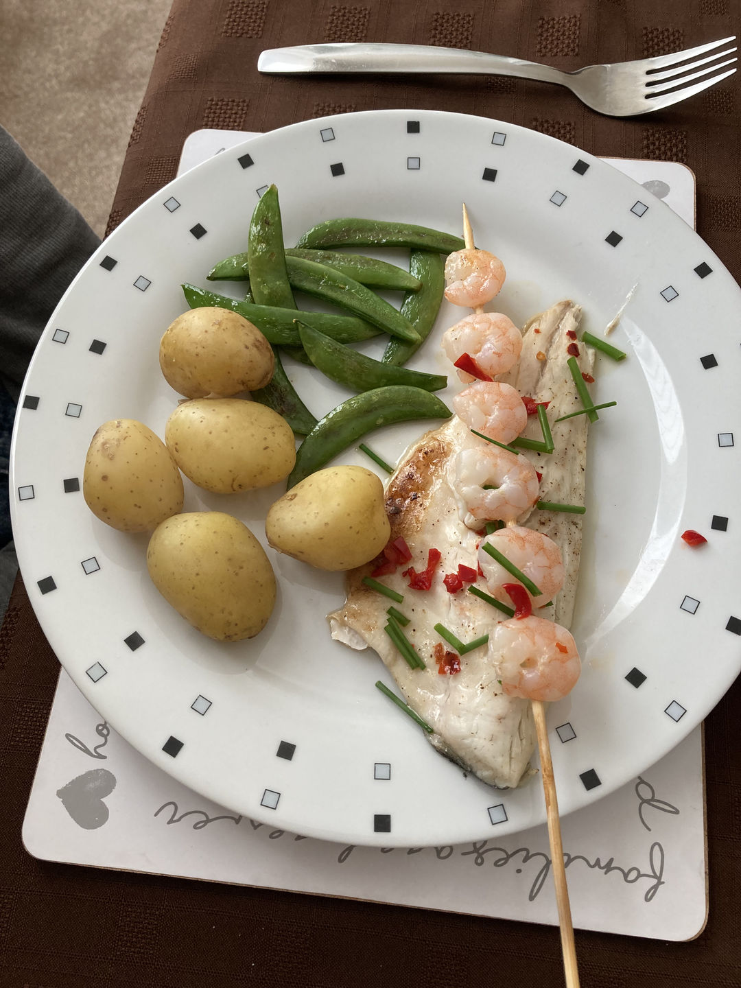 Customer photo review of Sea Bass fillet