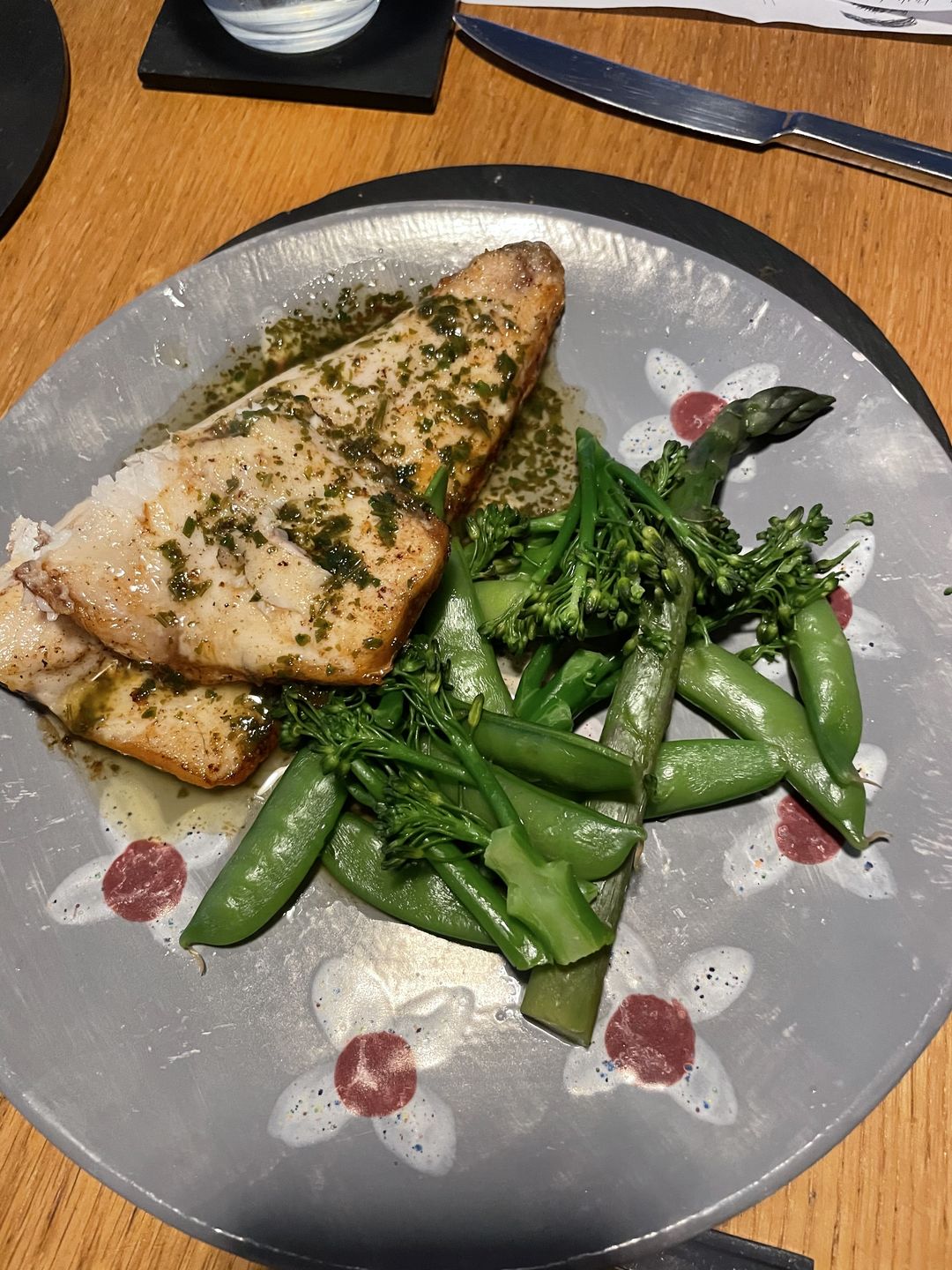 Customer photo review of Sea Bass fillet