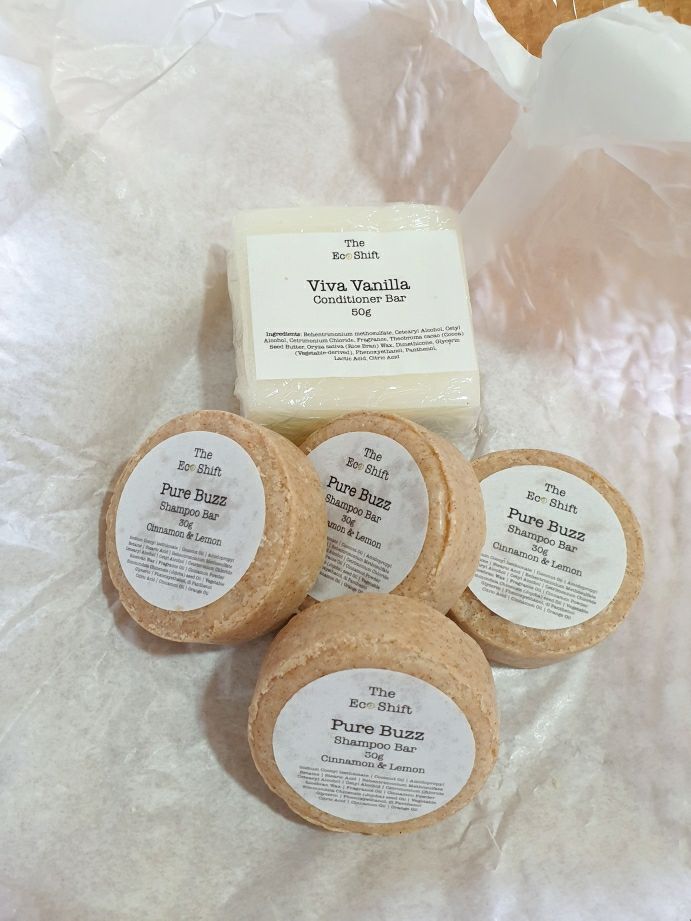 Customer photo review of Pure Buzz | Shampoo Bar