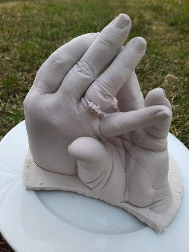 Customer photo review of Páros | Kézszobor készítő - Szett