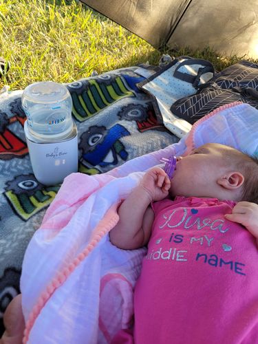 Customer photo review of Portable Bottle Warmer Pro Set