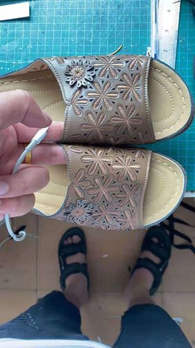 Customer photo review of SoftFit™ Premium Leather Orthopedic Arch Support Comfy Woman Sandals Vintage Shoes