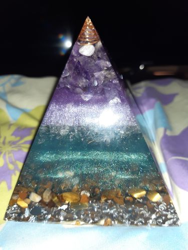 Customer photo review of Orgonit-Pyramide "Energie und Gelassenheit"