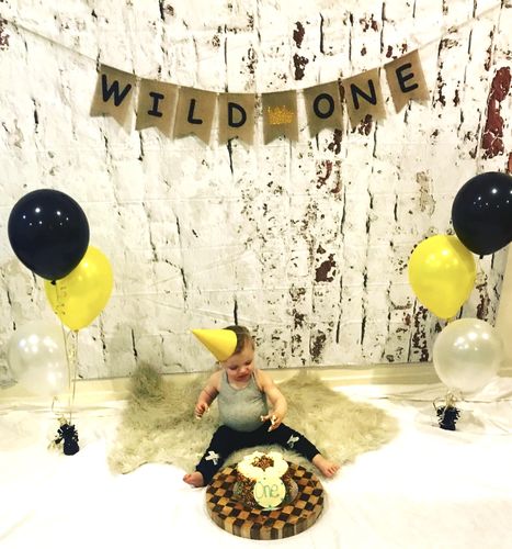 Customer photo review of Kate Retro White Brick Wall Backdrop for Photography