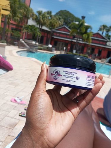Customer photo review of Mango Butter Souffle Whipped Hair/Body Butter