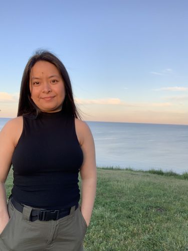 Customer photo review of Mock Turtleneck (Full length Bra-Top)