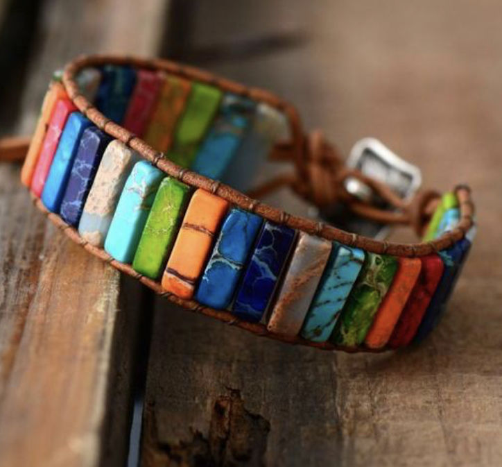 Customer photo review of Chakra Energy Bracelet