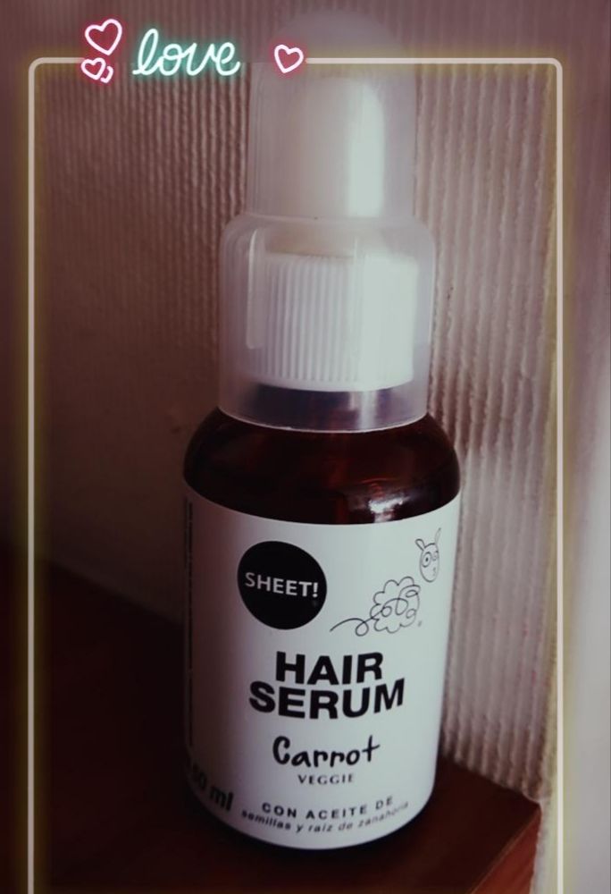 Customer photo review of SERUM ZANAHORIA PELO Y PESTAÑAS