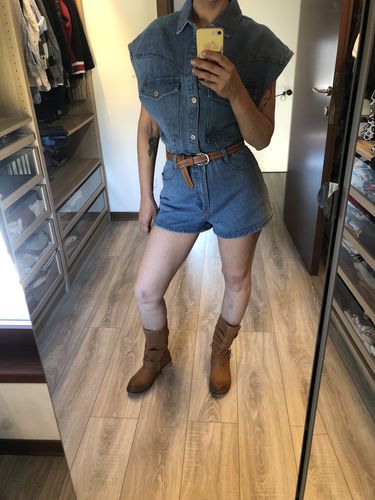 Customer photo review of Jumpsuit di jeans