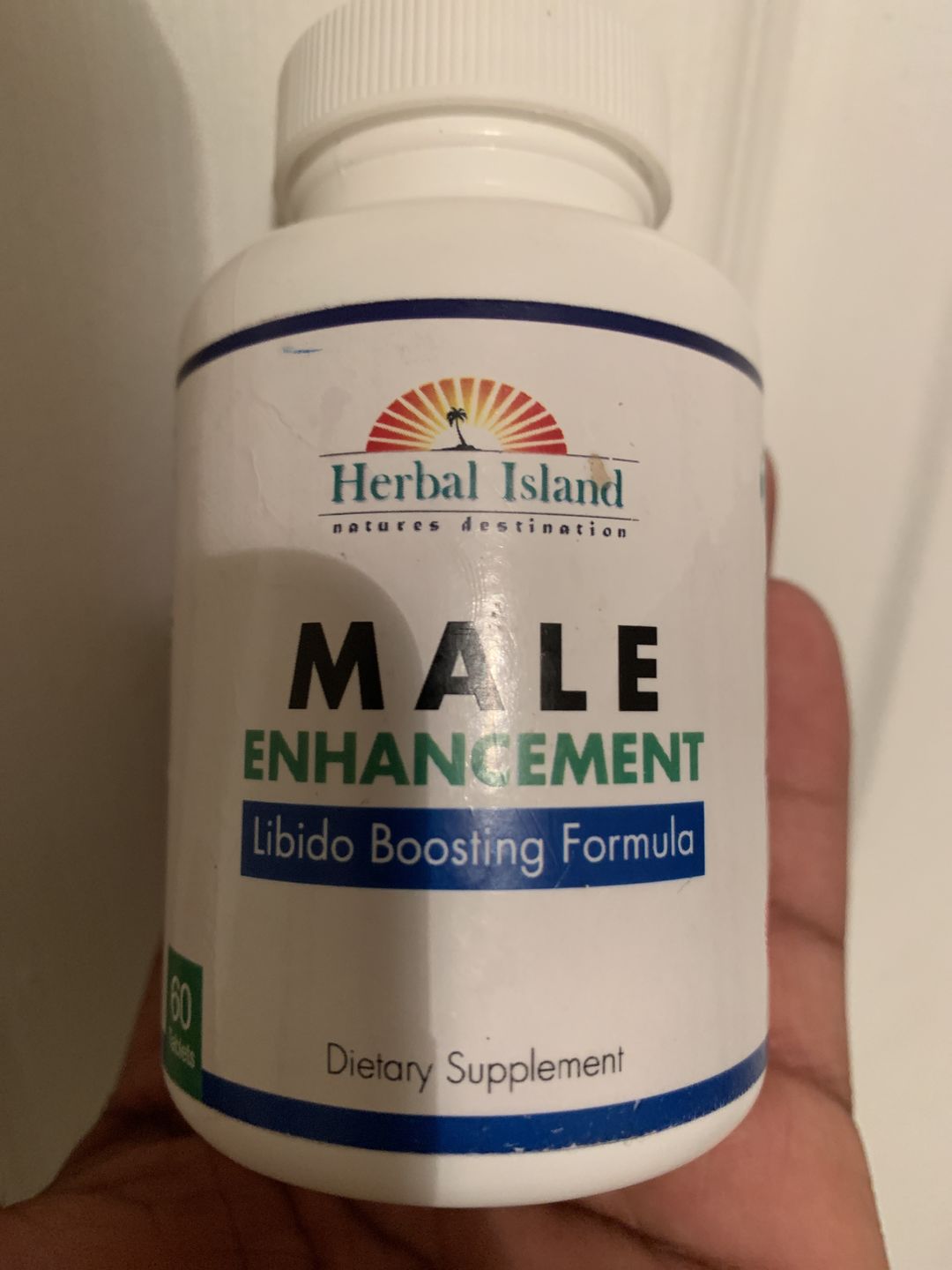 Customer photo review of Male Enhancement Formula tablets (Libido Boosting)