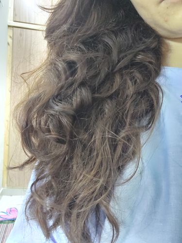 Customer photo review of Leave-in Curl Conditioner