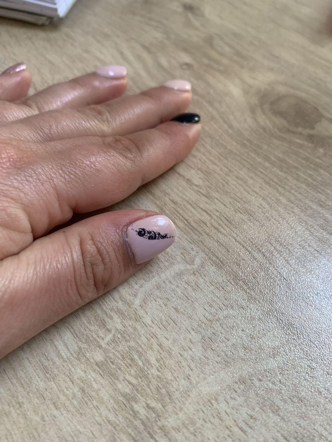 Customer photo review of Semilac Foil Glue