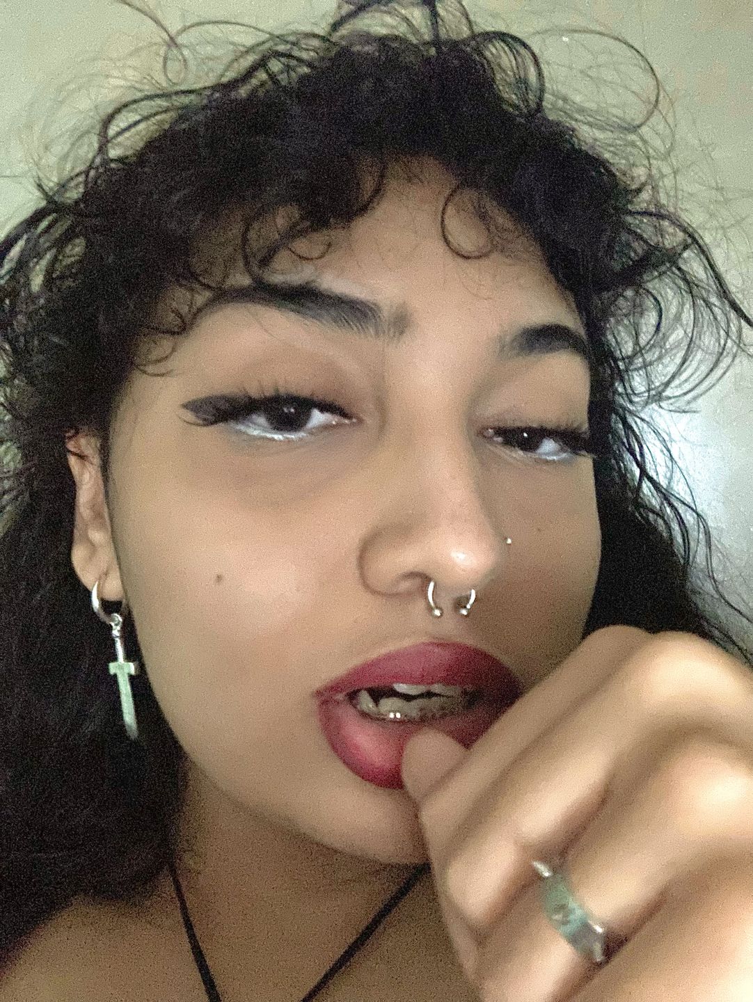 Customer photo review of SWORD EARRING