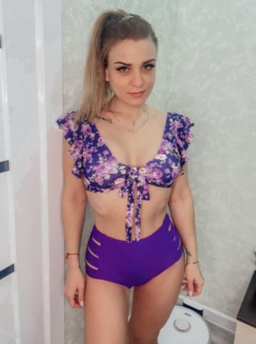 Customer photo review of Mirabella™ Flora bikinitrosor med hög midja + topp | Årets vackraste och bekvämaste bikini