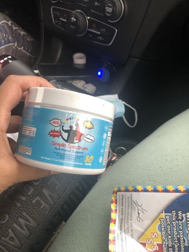 Customer photo review of Simple Spectrum Nutritional Support Supplement