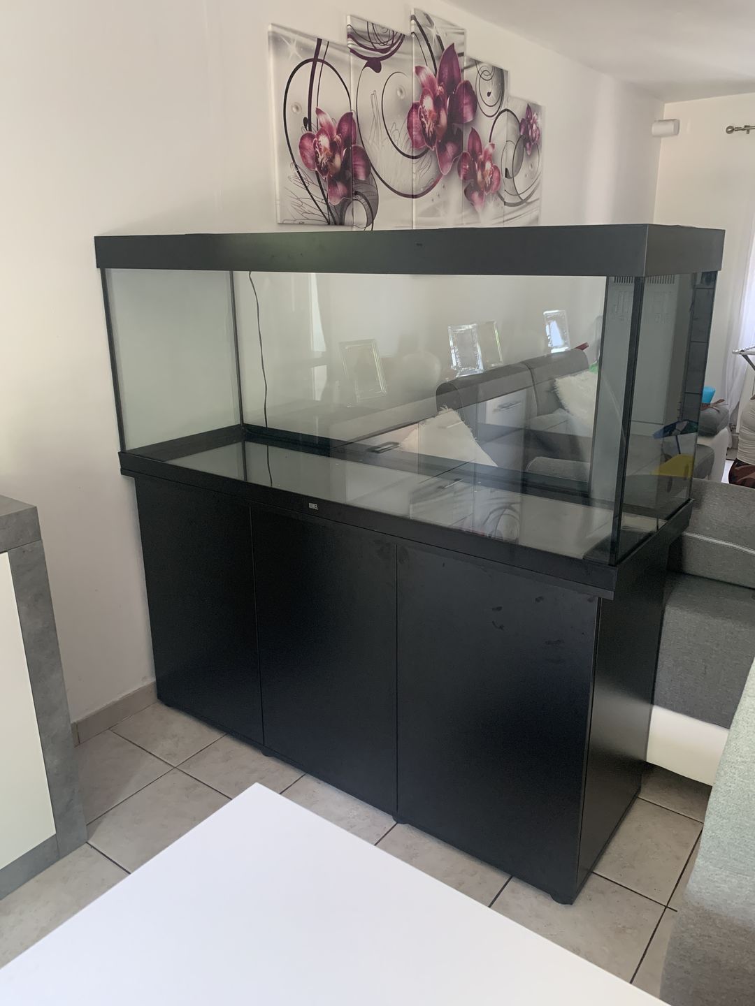 Customer photo review of Aquarium Rio 450 LED Noir Équipé JUWEL - 450L