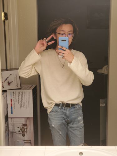 Customer photo review of RT No. 1468 KNITTED LONG SLEEVE