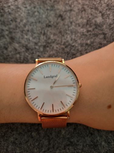 Customer photo review of Shell Dreams Edition Rosé Gold
