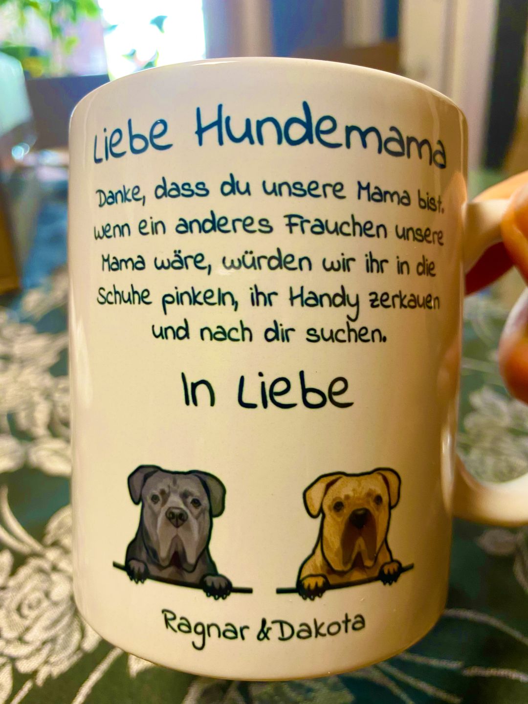 Customer photo review of Liebe Hundemama - Individuelle Tasse