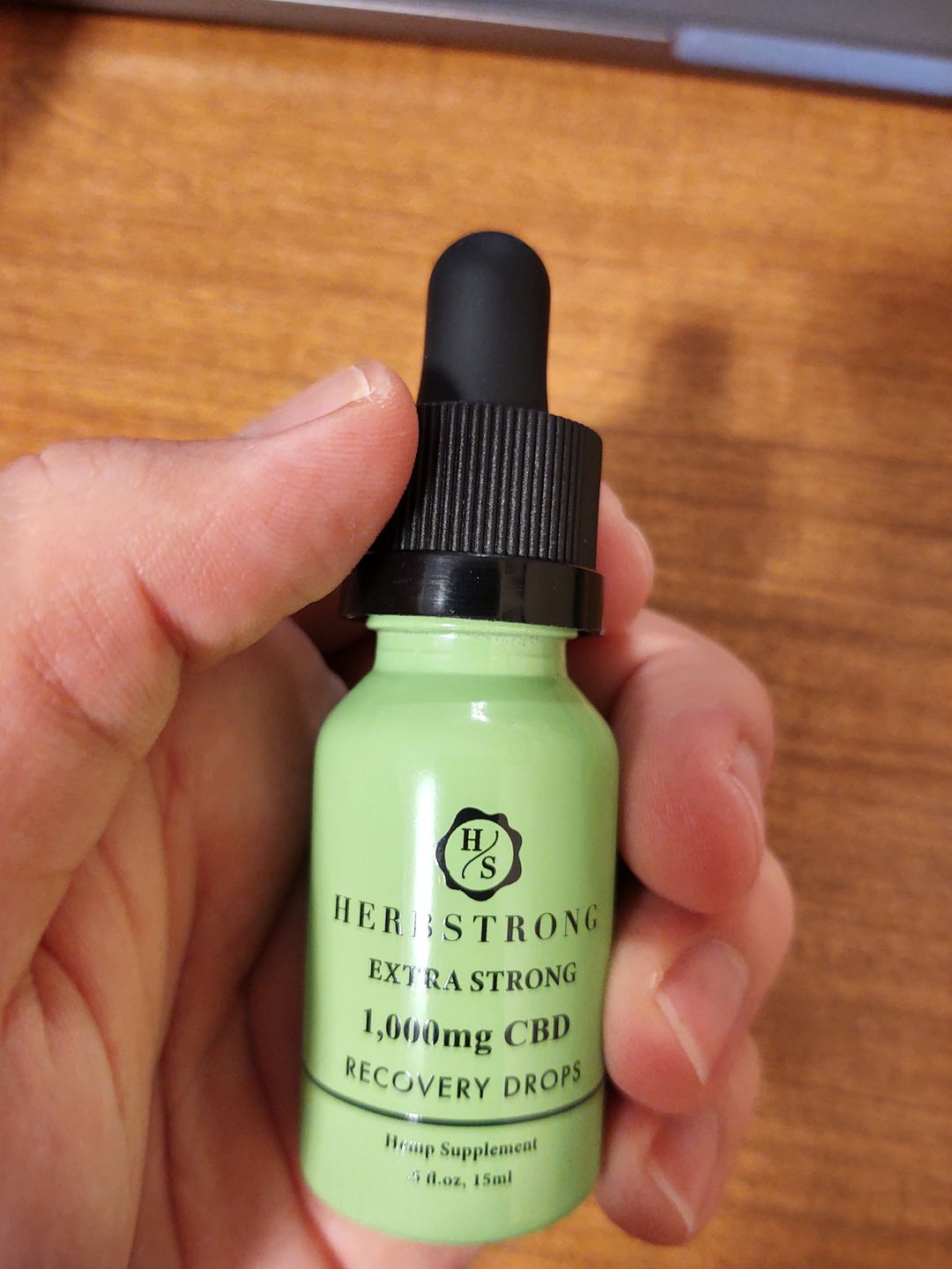 Customer photo review of Extra Strong Recovery Drops