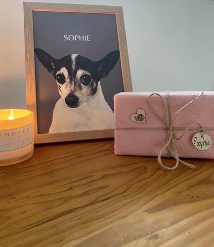Customer photo review of One-Pet Portrait