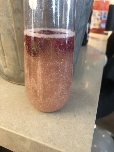 Customer photo review of CHAMPAGNE ROSE GOLD PRISM POWDER®