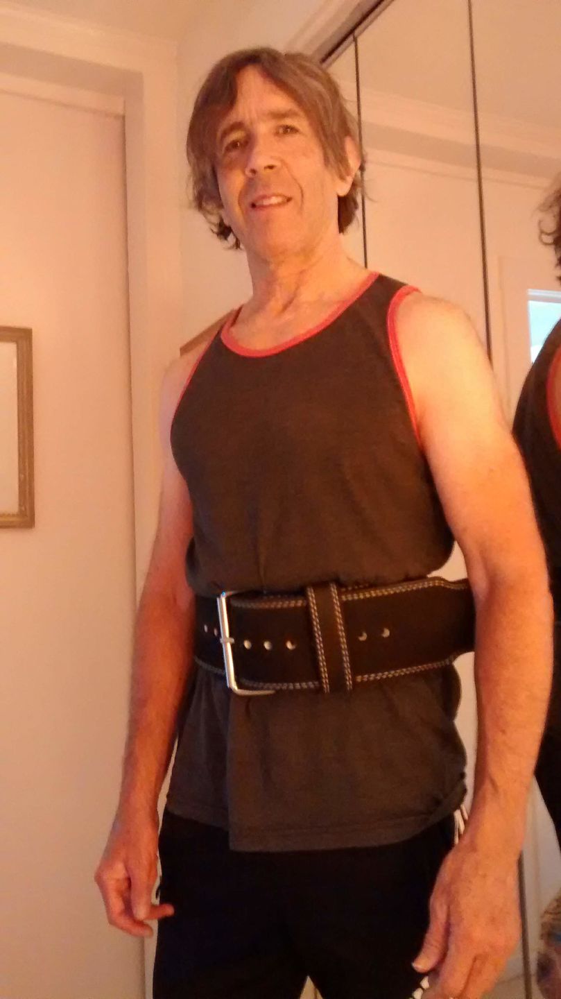 Customer photo review of Strength Shop 13mm Single Prong Belt - IPF Approved - Black