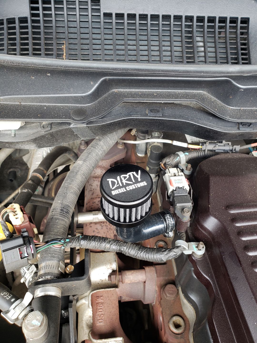 Customer photo review of 2007.5-2023 Cummins CCV Delete Kit (I67-ENG-A002)