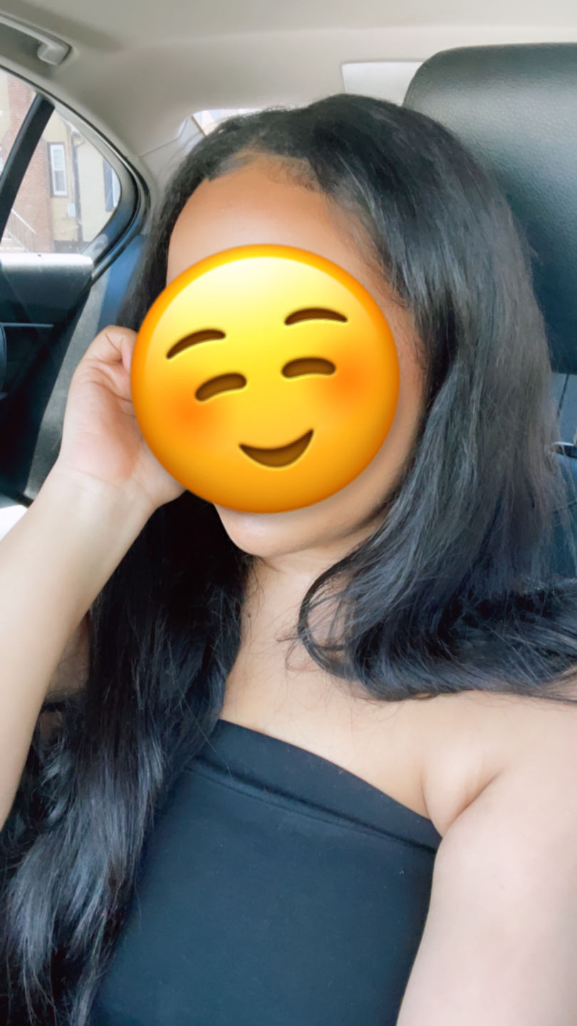 Customer photo review of JAZZMINE (SILKY)- Thin-Part Wig