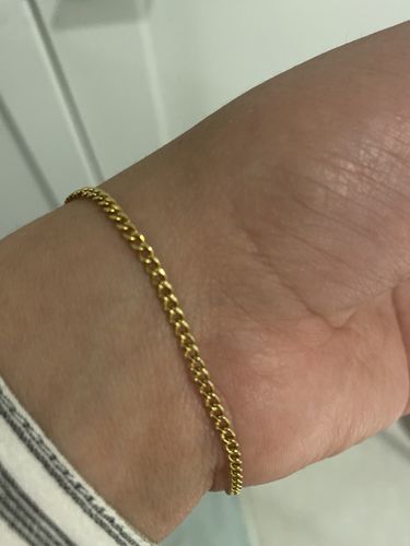 Customer photo review of MIAMI CUBAN BRACELET 056