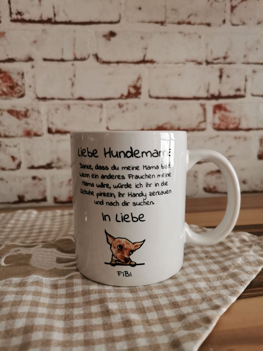 Customer photo review of Liebe Hundemama - Individuelle Tasse