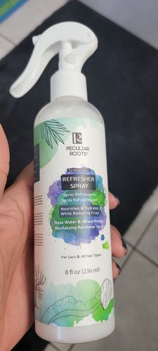 Customer photo review of Refresher Spray w/ Rose Water | 8 oz