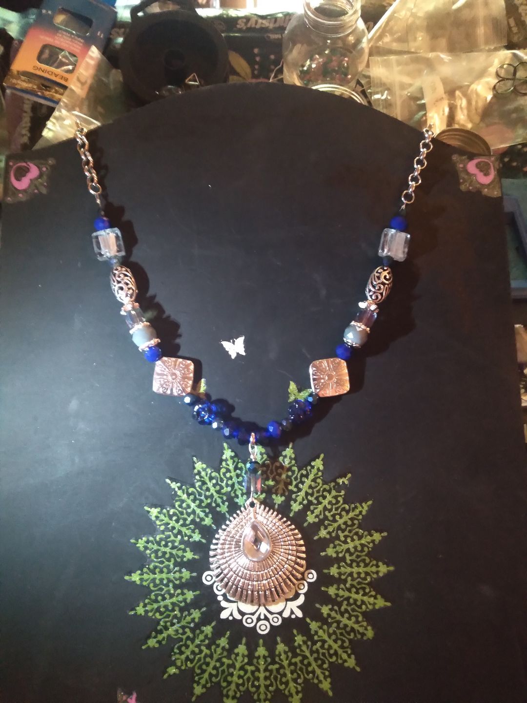 Customer photo review of Mini Bead Mix in Blueberry Pie