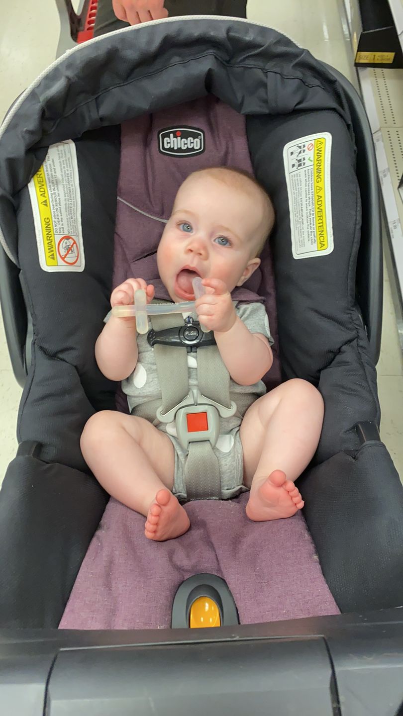 Customer photo review of moonjax® baby teether