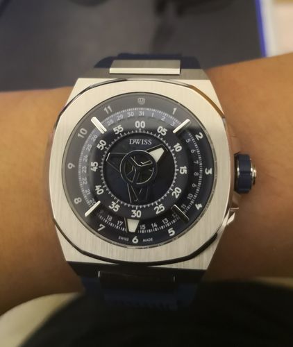 Customer photo review of M3-blue-bracelet