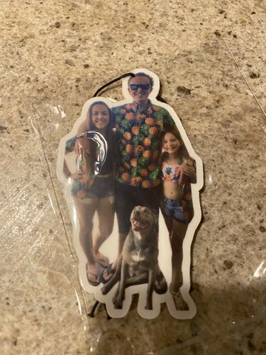 Customer photo review of Two Custom Air Fresheners