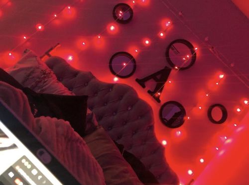 Customer photo review of DormVibes Color Changing Wall Lights