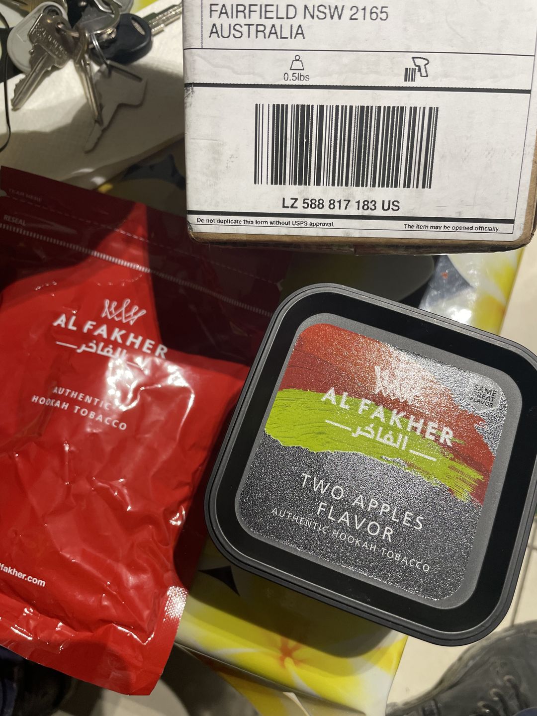 Customer photo review of Al Fakher Shisha 250g