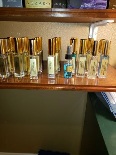 Customer photo review of Men's Body Oil Cologne Mist