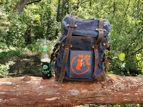 Customer photo review of Rucksack mit Patch (🌲)
