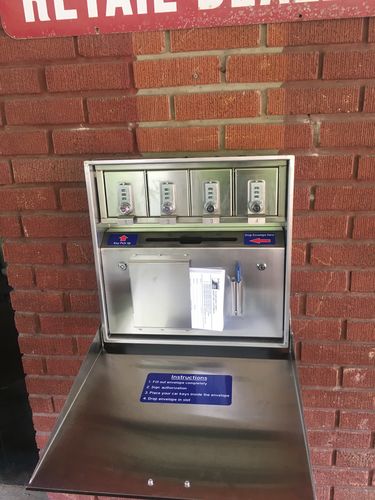 Customer photo review of Key Drop Lock Box