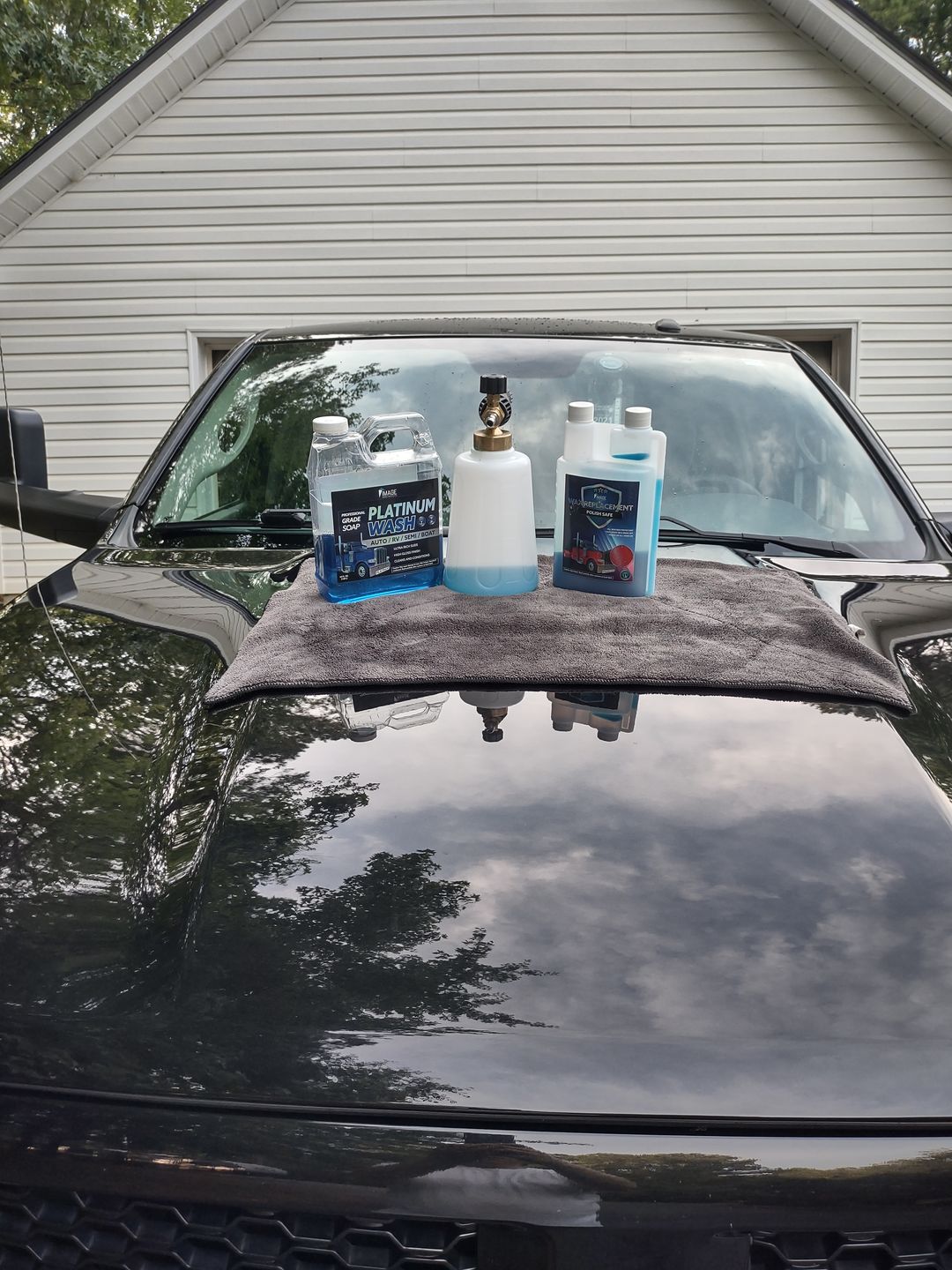 Customer photo review of Wash and Wax - Detailer Grade Soap