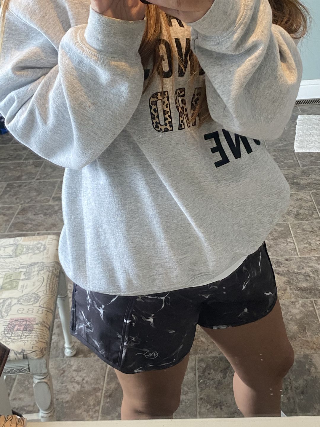Customer photo review of Elite Shorts - 3.5'' - Black Marble