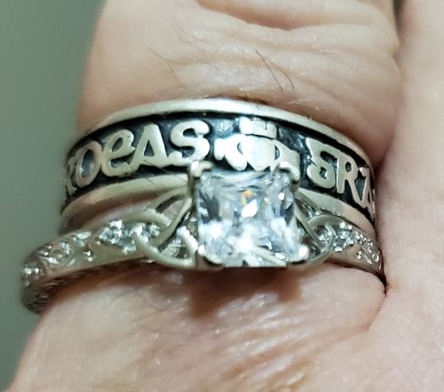 Customer photo review of Triquetra Filigree™ Ring