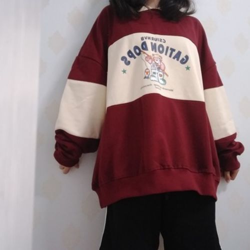 Customer photo review of Sick Peak Vintage Bear Sweatshirt
