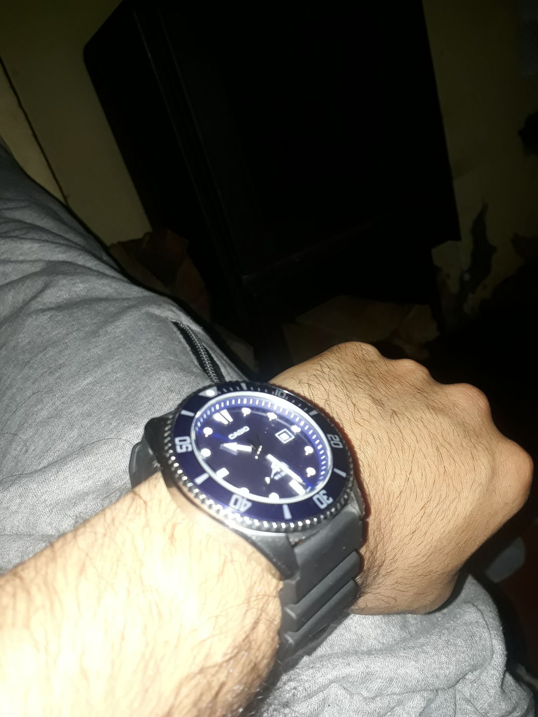 Customer photo review of Reloj Casio Submariner Marlin Duro MDV-106B-2AVCF Azul Buceo [EXCLUSIVO]