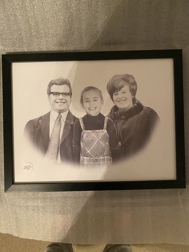 Customer photo review of Black & White Portrait Pencil